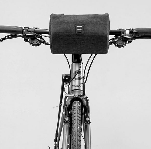 Uchwyt rowerowy Torba na kierownic Roswheel Essentials 111467 szara OnePlus Nord N10 5G / 2