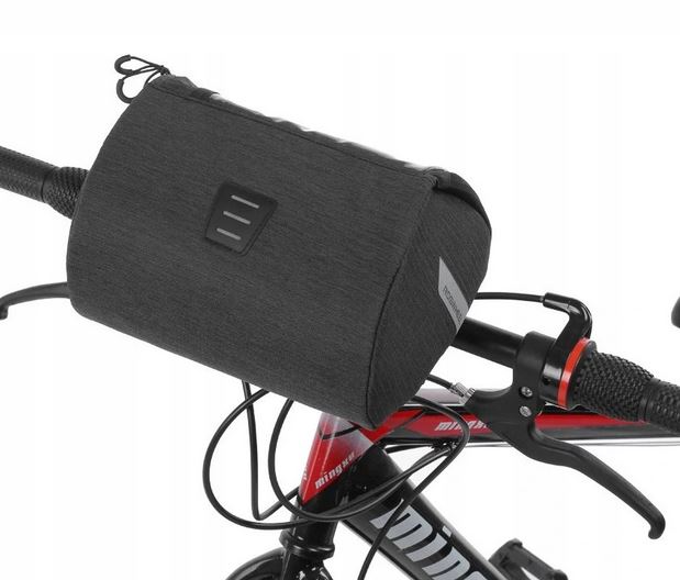 Uchwyt rowerowy Torba na kierownic Roswheel Essentials 111467 szara Vivo X60 Pro / 8