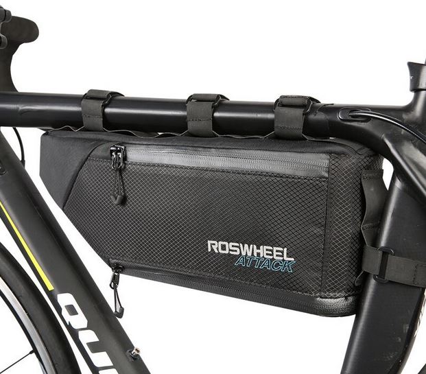 Uchwyt rowerowy Torba pod ram Roshweel ATTACK 121371 czarno-niebieska Xiaomi 11T / 8