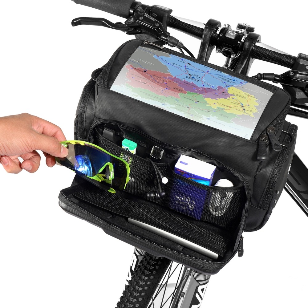 Uchwyt rowerowy Torba na kierownic Wildman GS6 myPhone C-Smart Pix / 8