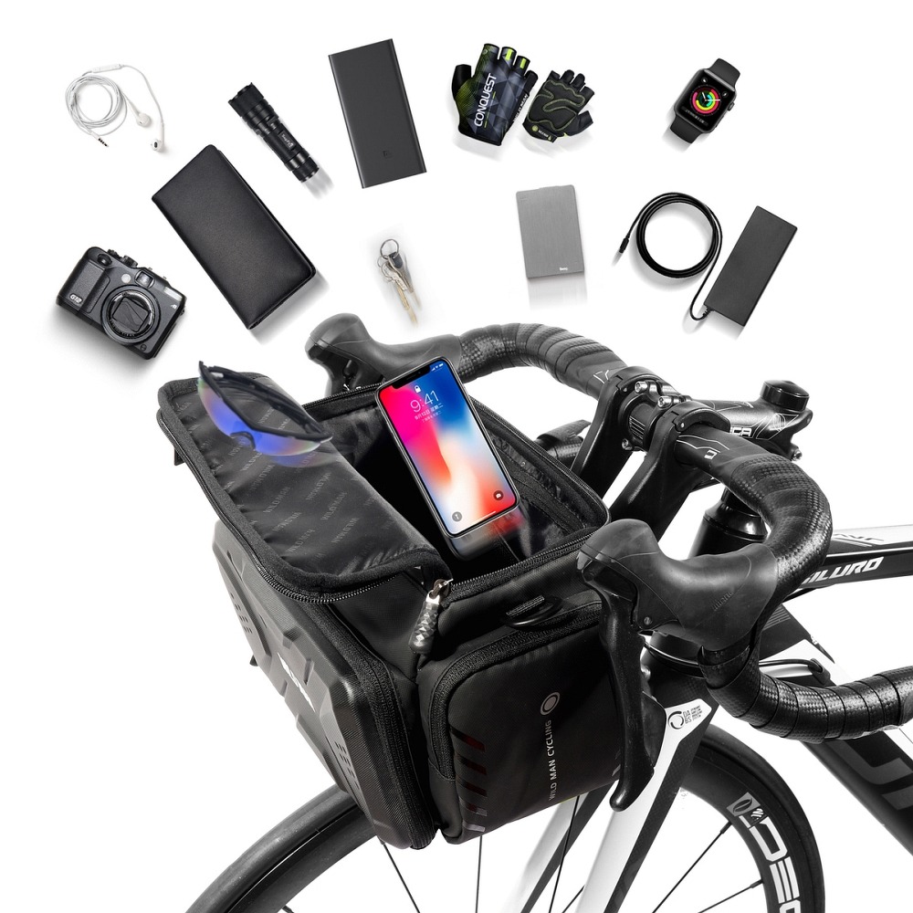 Uchwyt rowerowy Torba na kierownic Wildman GS6 myPhone C-Smart Glam / 9