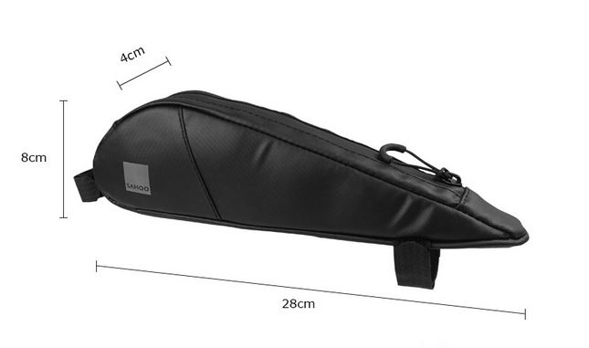 Uchwyt rowerowy Torba na ram Roswheel Sahoo 122052 czarna Realme GT Neo 5 / 2