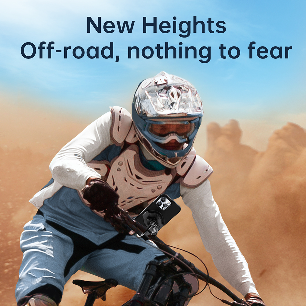 Uchwyt rowerowy na kierownic� Blavec BV-03 Velo Quick Lock MagSafe czarny SAMSUNG Galaxy A71 5G / 6