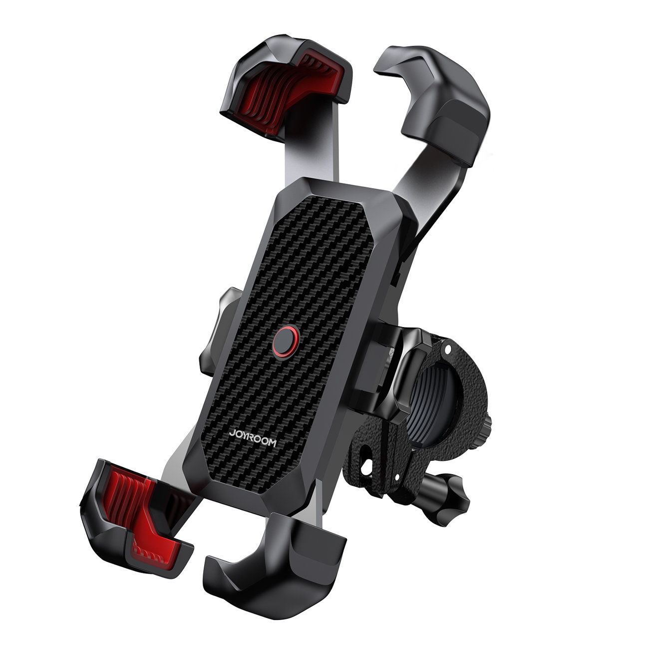Uchwyt rowerowy zaciskowy na kierownice Joyroom JR-ZS288 czarny MOTOROLA Moto G54 5G