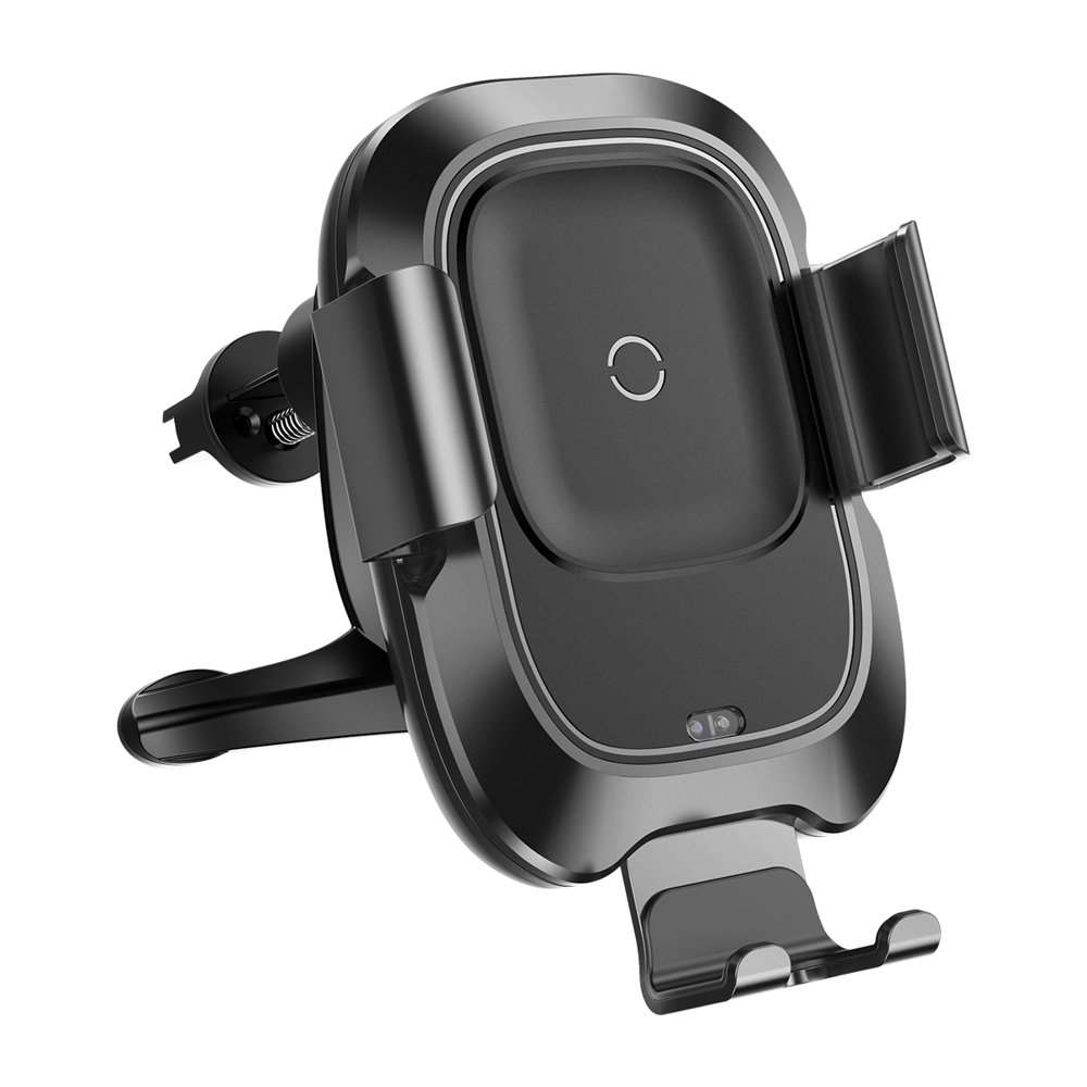 Uchwyt samochodowy Baseus Smart Vehicle Bracket Wireless Charger elektrycznie zamykany WXZN-01 czarny APPLE iPhone 13 Pro / 3