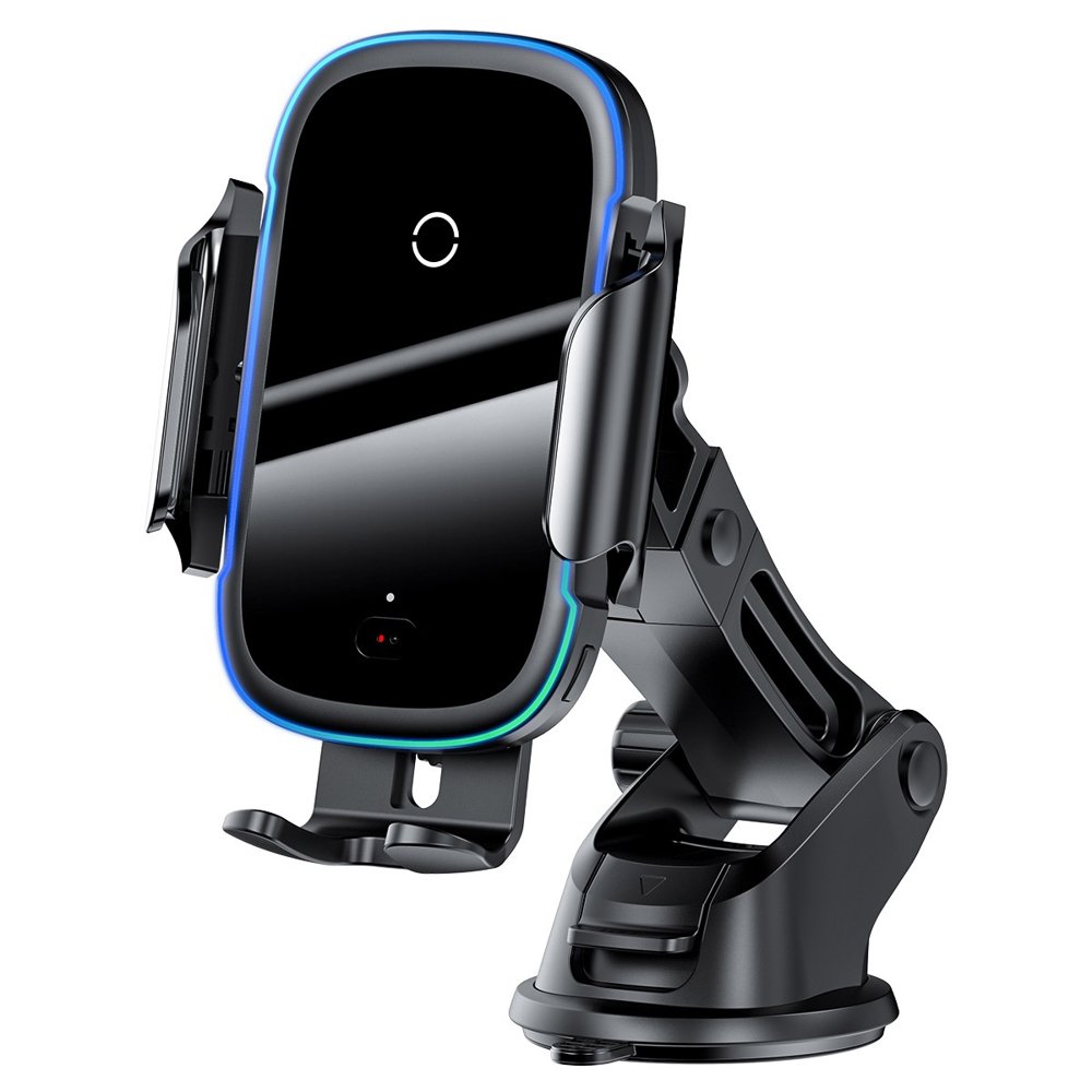 Uchwyt samochodowy Baseus automatyczny elektryczny Qi 15W czarny WXHW03-01 APPLE iPhone 11 Pro Max / 3