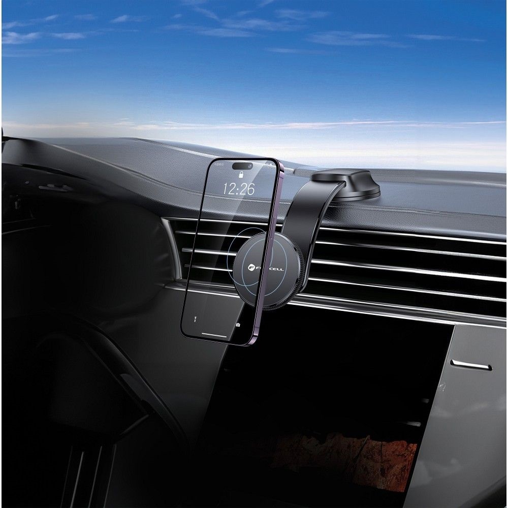 Uchwyt samochodowy Forcell F-Grip MagFlex czarny Xiaomi POCO X4 Pro 5G / 4 Uchwyt samochodowy Forcell F-Grip MagFlex czarny Xiaomi POCO X4 Pro 5G / 4