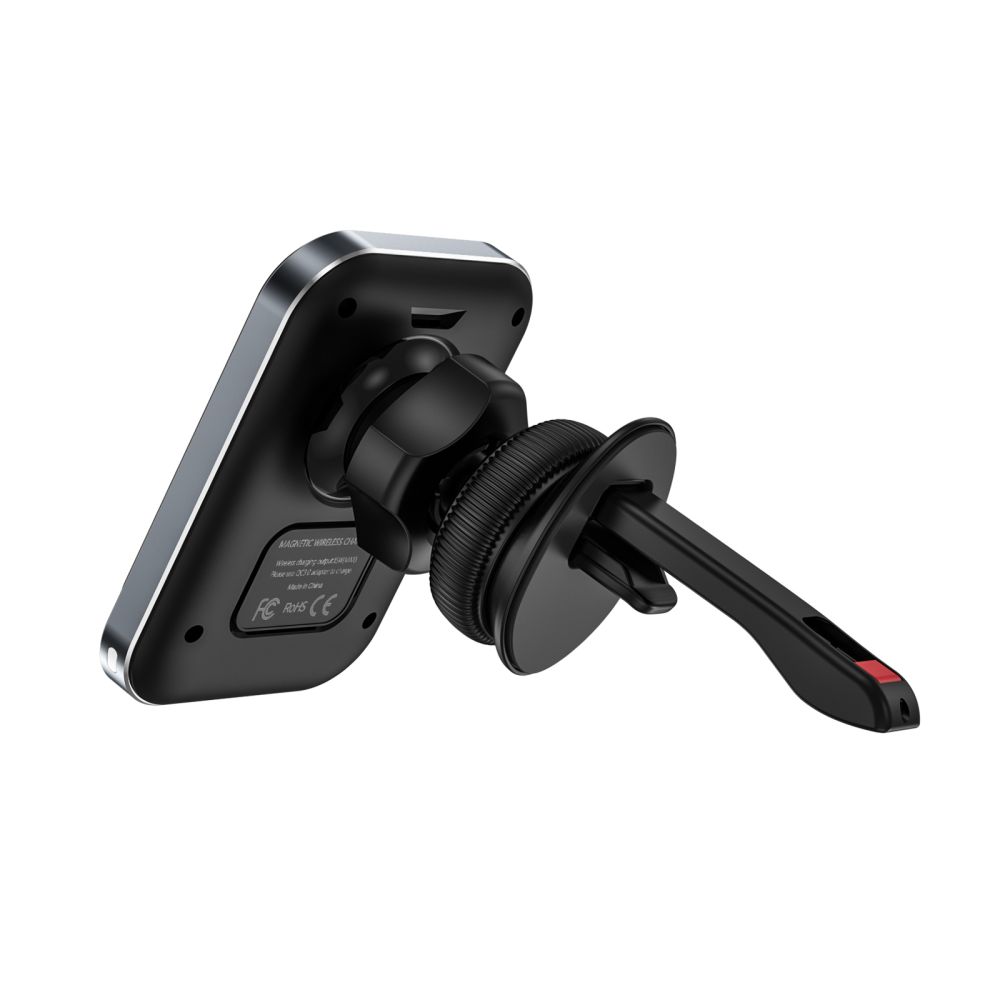Uchwyt samochodowy Tech-Protect MM15W-V2 Magnetic Magsafe do kratki czarny Xiaomi Redmi Note 8T / 4