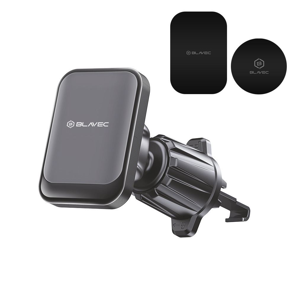 Uchwyt samochodowy Blavec BH-01 magnetyczny do kratki czarny SAMSUNG Galaxy A51 / 2