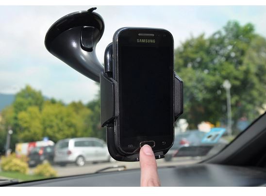 Uchwyt samochodowy elegance czarny SAMSUNG Galaxy Z Fold 2 / 3