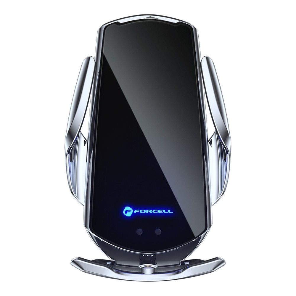 Uchwyt samochodowy automatyczny Forcell HS1 Qi 15W srebrny SAMSUNG Galaxy A03s