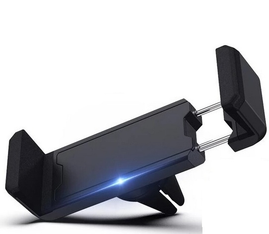 Uchwyt samochodowy na kratk Champion czarny Vivo X90 Pro