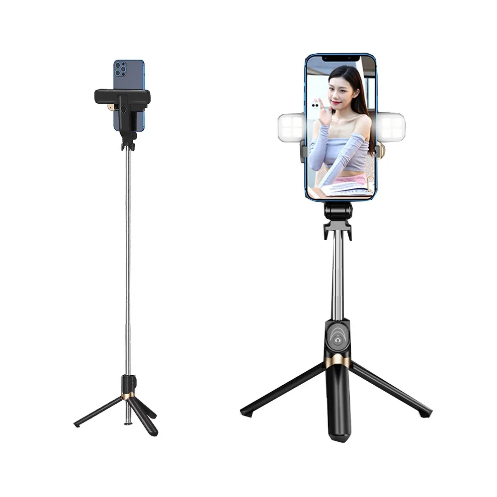 Statyw wysignik selfie tripod z pilotem na bluetooth LED RING SSTR-20 czarny Xiaomi Redmi Note 13 / 5