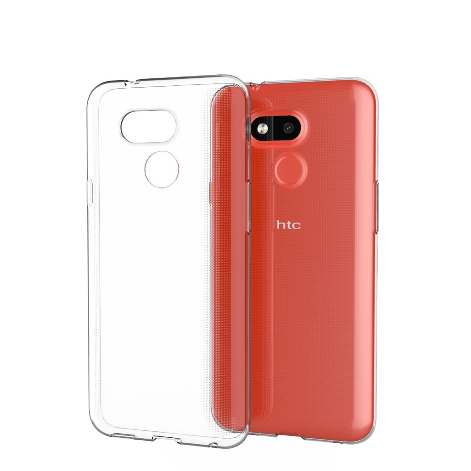Pokrowiec silikonowe etui BACK CASE ultra slim przeroczyste HTC Desire 12s
