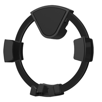 Uchwyt samochodowy Vennus Ring na kratk VCH05 czarny MOTOROLA Moto G62 / 2