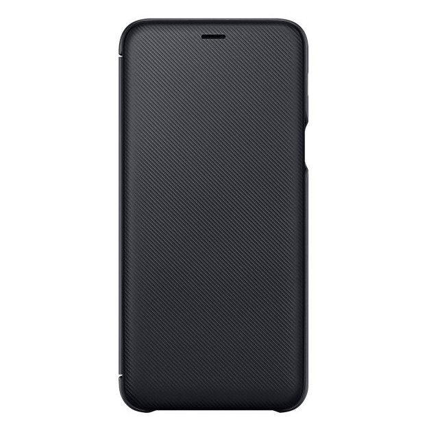 Pokrowiec etui  Wallet Cover EF-WA605CBEGWW czarne SAMSUNG Galaxy A6+ / 2