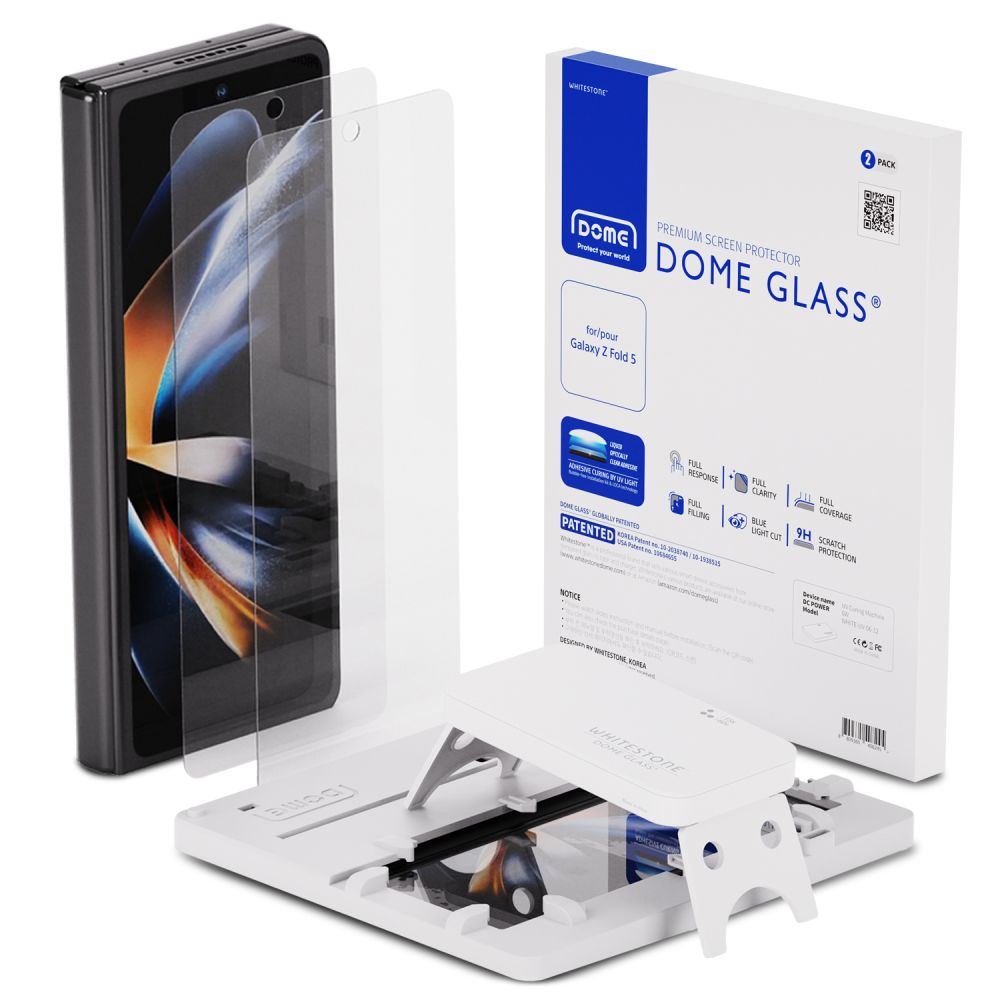 Szko hartowane Whitestone Dome Glass 2-pack przeroczyste SAMSUNG Galaxy Z Fold 5