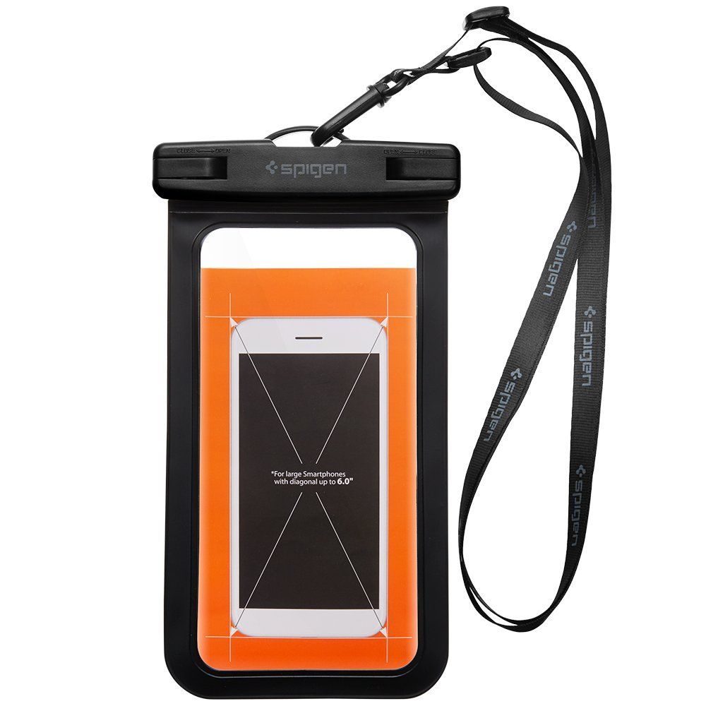 Pokrowiec etui wodoszczelne Spigen Velo A600 czarne SAMSUNG Galaxy Note 4