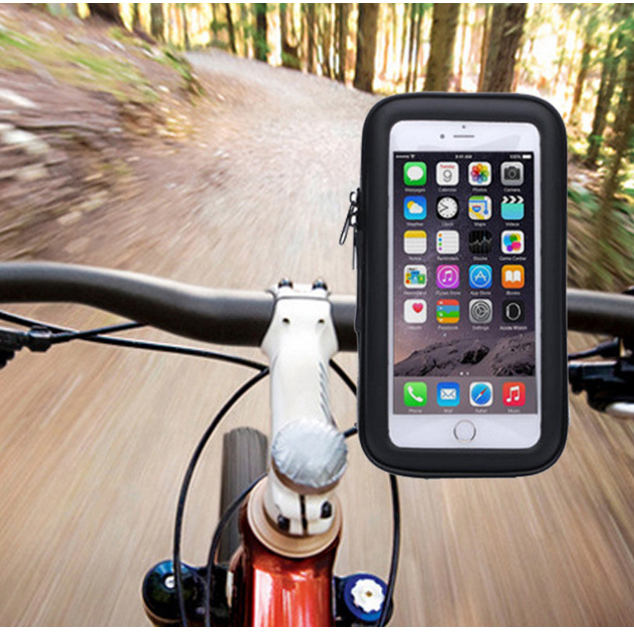 Uchwyt rowerowy na kierownic wodoodporny 5.3 cala SAMSUNG Galaxy Note 4 / 3