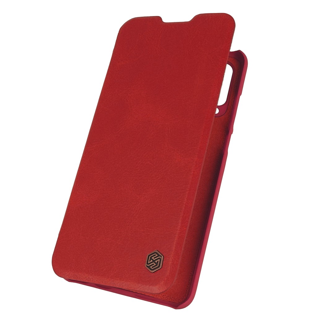 Pokrowiec etui skrzane NILLKIN Qin czerwone Xiaomi Mi Note 11 Pro