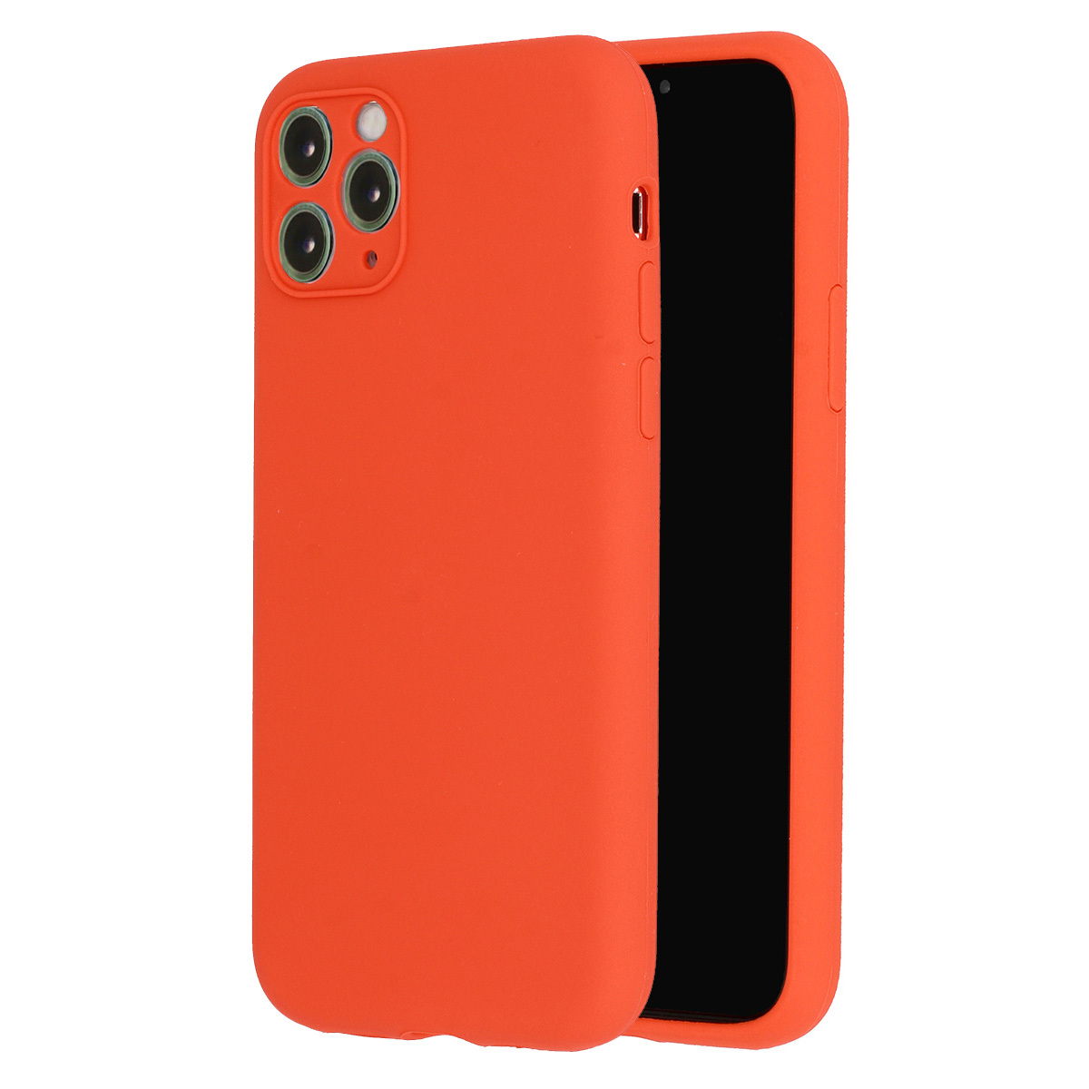 Pokrowiec etui Vennus Silicone Lite pomaraczowe Xiaomi Redmi Note 10 Pro