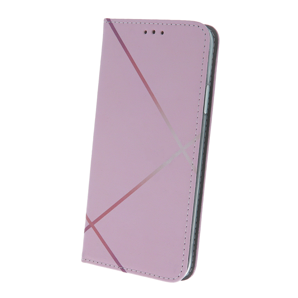 Pokrowiec Smart Trendy Linear rowe Xiaomi Redmi Note 10S