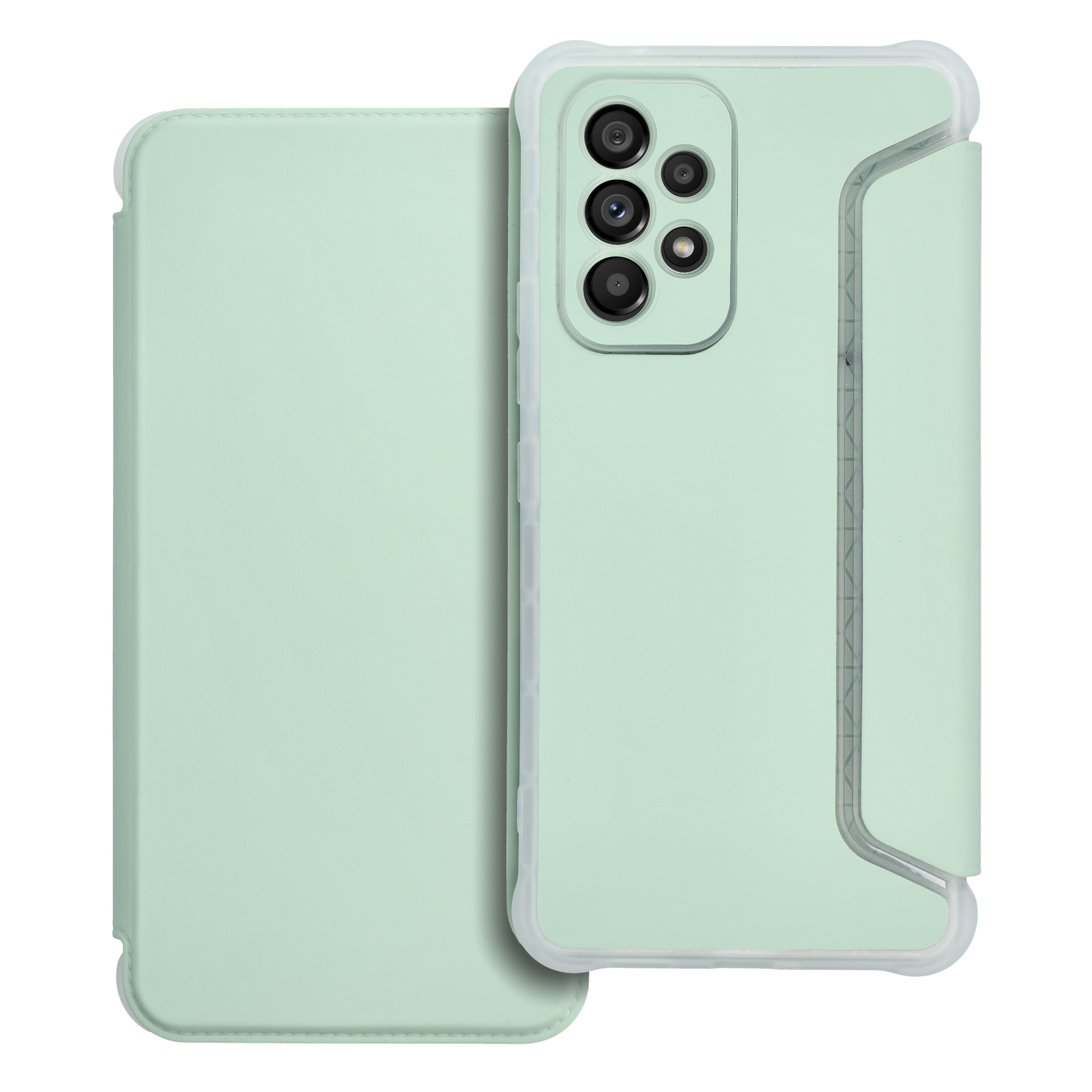 Pokrowiec etui z klapk Piano Book jasnozielone Xiaomi Redmi Note 11