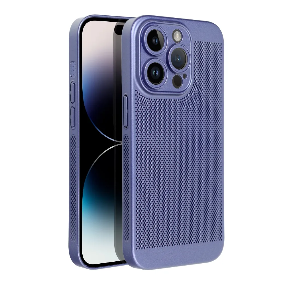 Pokrowiec etui silikonowe Breezy Case niebieskie Xiaomi Redmi Note 11 Pro