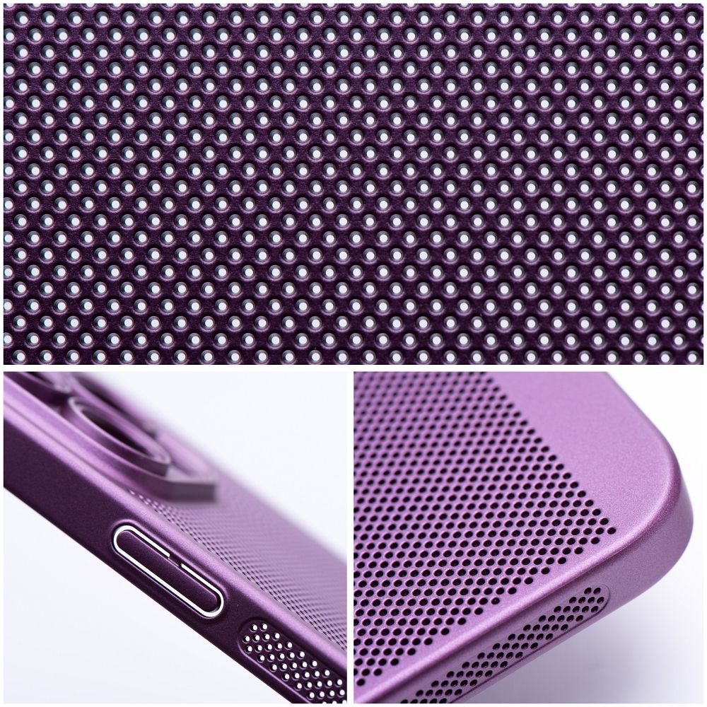 Pokrowiec etui silikonowe Breezy Case fioletowe Xiaomi Redmi Note 12 4G / 4