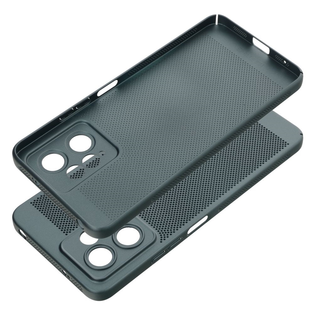 Pokrowiec etui silikonowe Breezy Case zielone Xiaomi Redmi Note 12 4G / 3
