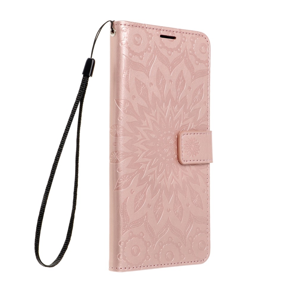 Pokrowiec etui portfelowe Mezzo z wytoczeniem Mandala zoty-r Xiaomi Redmi Note 12 Pro+