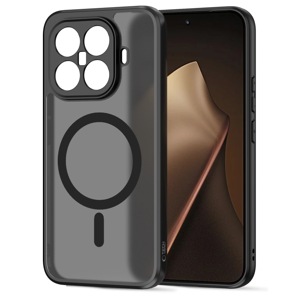 Pokrowiec etui Tech-Protect Magmat Magsafe matte black Xiaomi 15T Pro 5G / 2