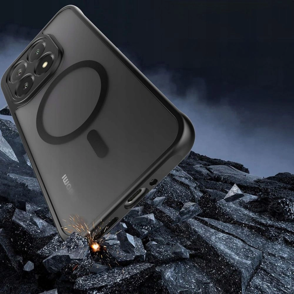 Pokrowiec etui Tech-Protect Magmat Magsafe matte black Xiaomi 15T Pro 5G / 4