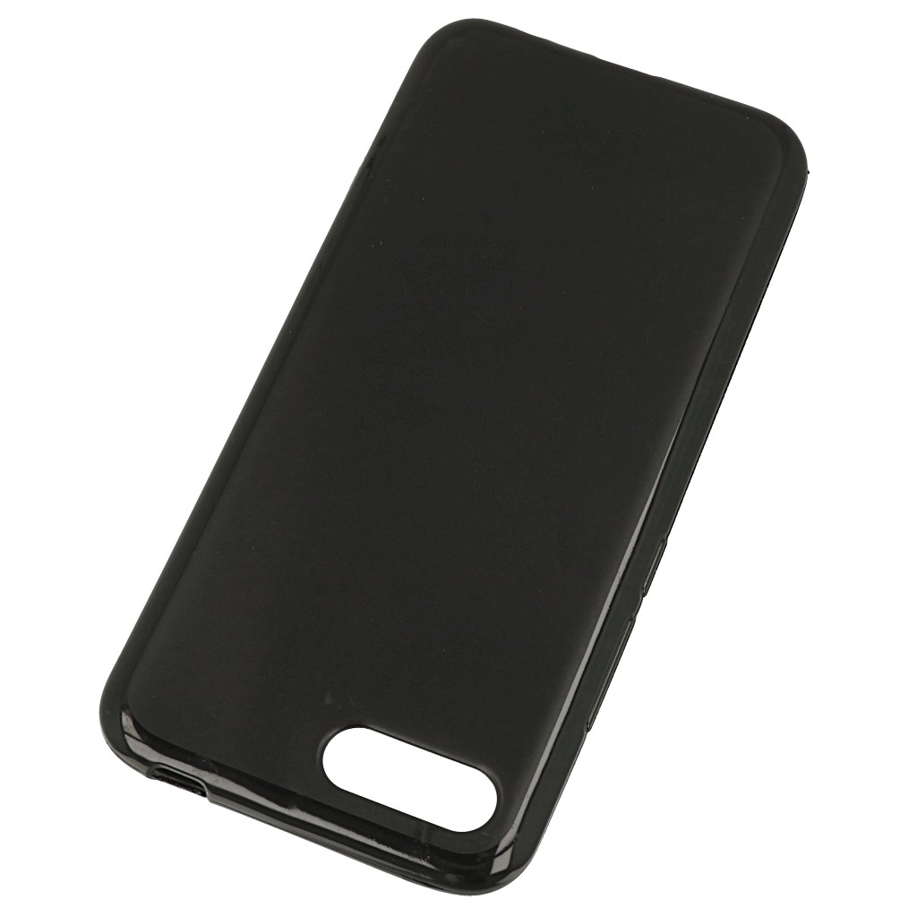 Pokrowiec silikonowe etui BACK CASE matowe czarne Xiaomi Mi Max 3 / 2
