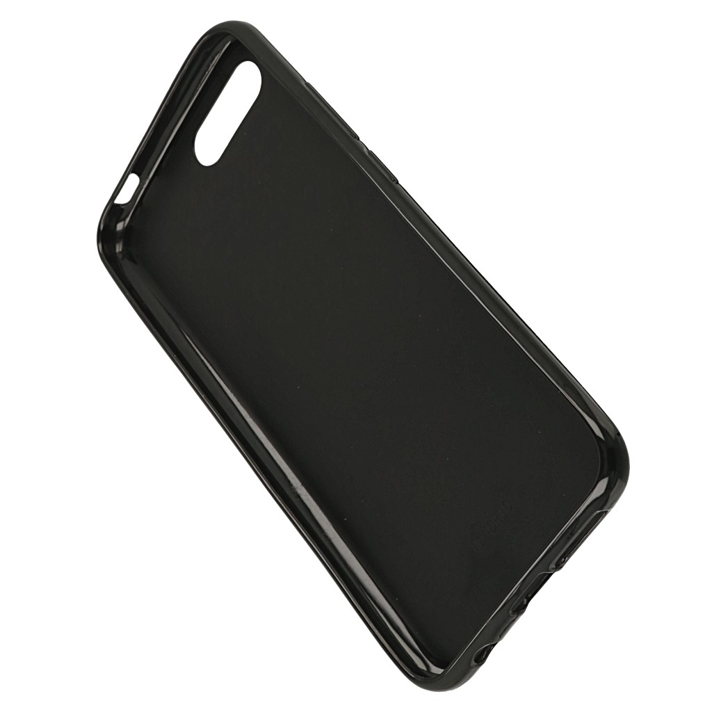 Pokrowiec silikonowe etui BACK CASE matowe czarne Xiaomi Redmi Note 7 / 4