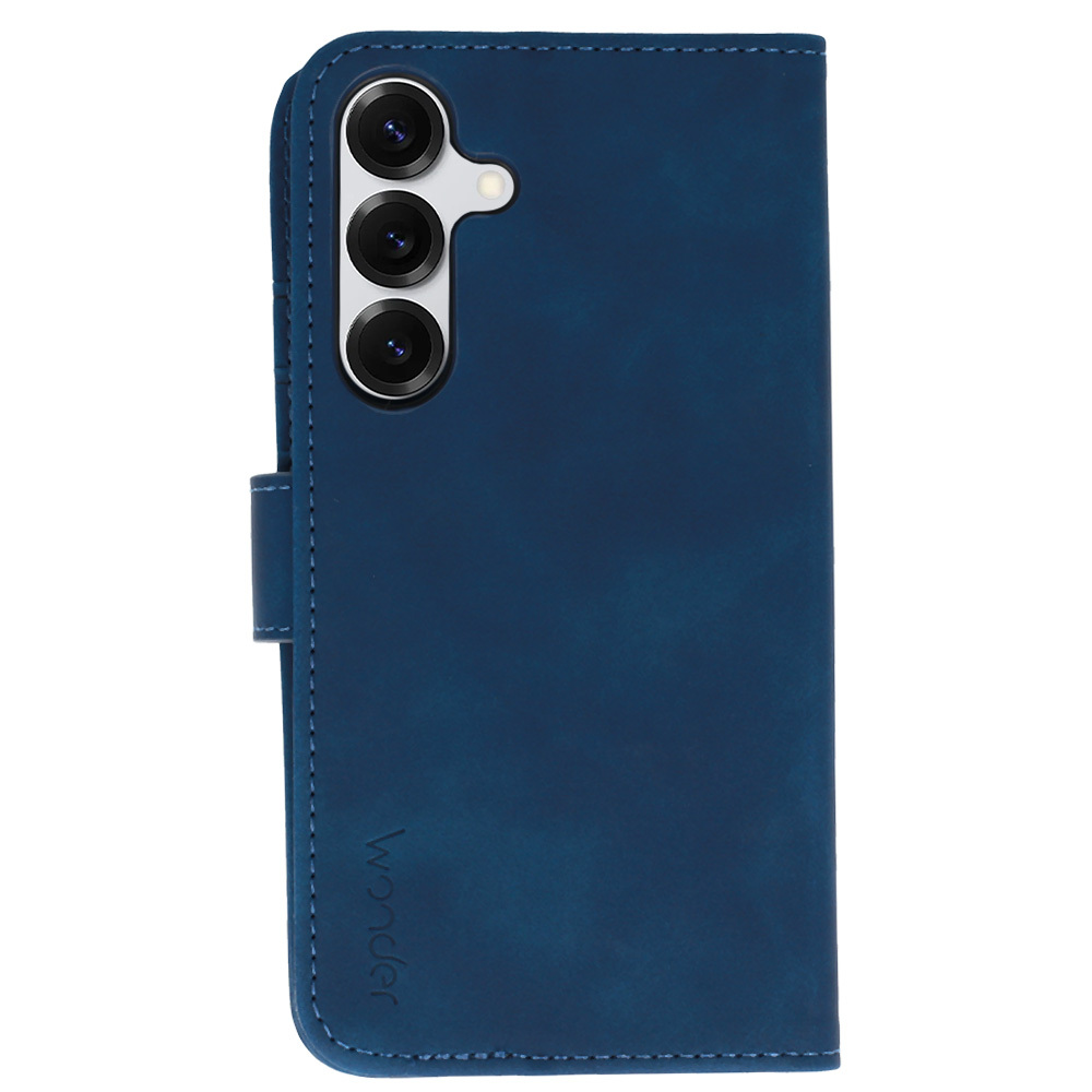 Pokrowiec z klapk� Kabura Wonder Fancy granatowe SAMSUNG Galaxy S25 / 3