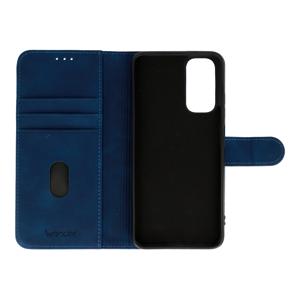 Pokrowiec z klapką Kabura Wonder Fancy granatowe Xiaomi Redmi Note 11 / 4 Pokrowiec z klapką Kabura Wonder Fancy granatowe Xiaomi Redmi Note 11 / 4