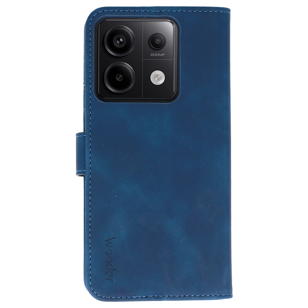 Pokrowiec z klapką Kabura Wonder Fancy granatowe Xiaomi Redmi Note 13 5G / 2 Pokrowiec z klapką Kabura Wonder Fancy granatowe Xiaomi Redmi Note 13 5G / 2