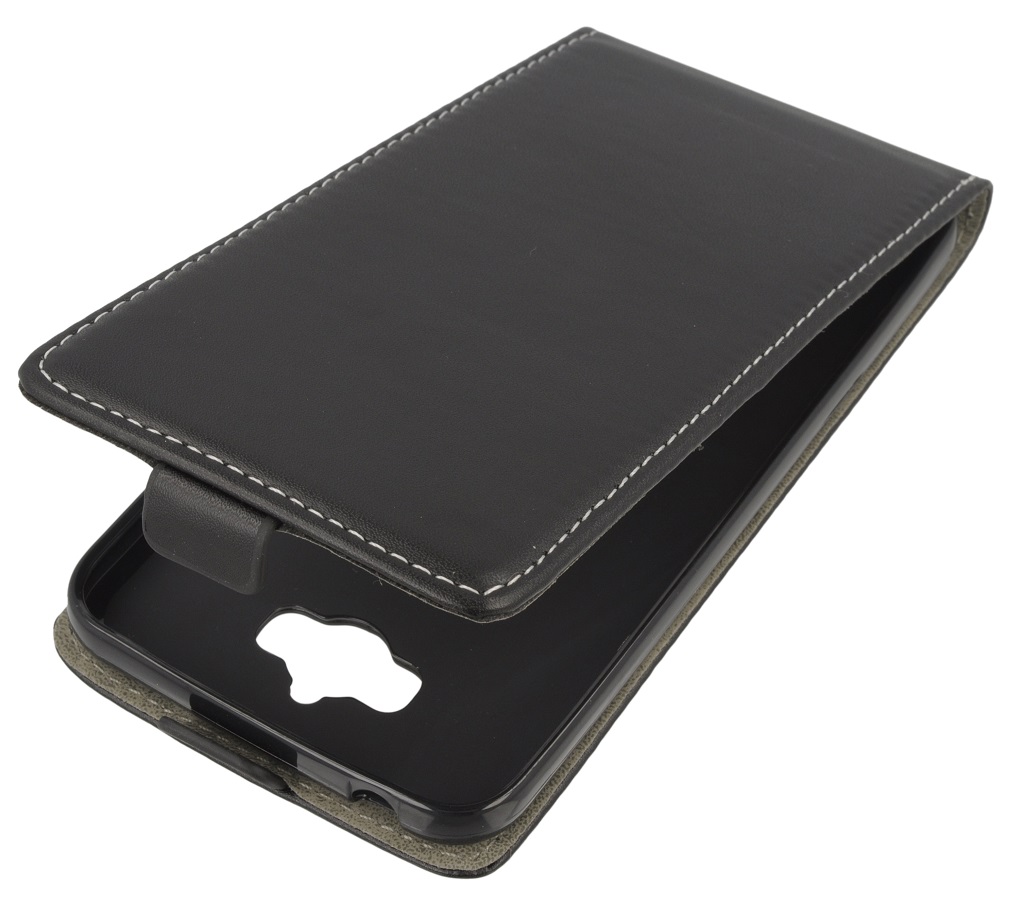 Pokrowiec z klapk� na magnes Prestige Slim Flexi czarny ASUS ZenFone Max